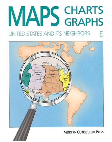 Book cover for Maps, Charts and Graphs, Level E, Transparencies with Teacher Guide