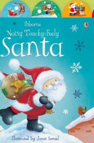 Cover of Noisy Touchy-feely Santa