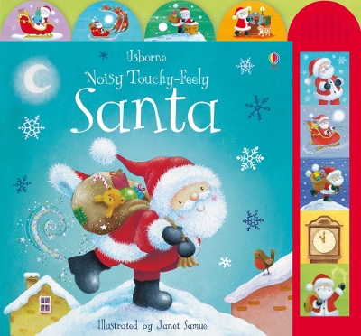 Cover of Noisy Touchy-feely Santa