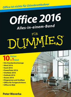 Book cover for Office 2016 für Dummies Alles-in-einem-Band