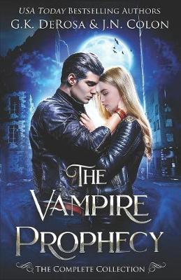 Book cover for The Vampire Prophecy