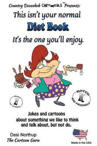 Cover of DIET BOOK It's one you'll enjoy. Jokes and Cartoons