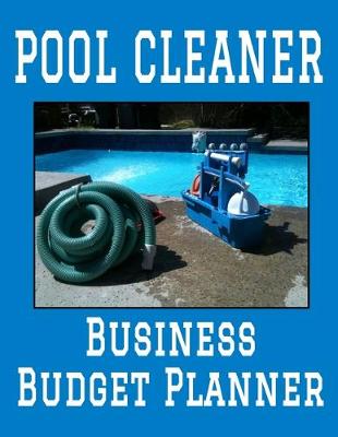 Book cover for Pool Cleaner Business Budget Planner