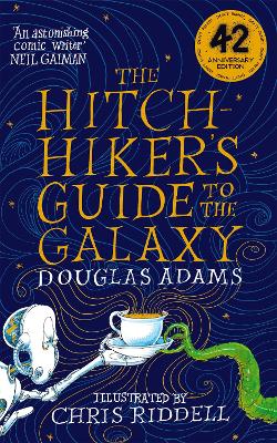 Book cover for The Hitchhiker's Guide to the Galaxy Illustrated Edition