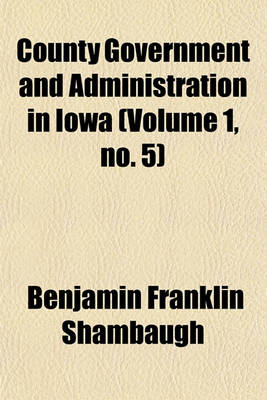 Book cover for Applied History Volume 1, No. 5