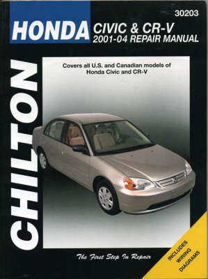 Book cover for Honda Civic and CRV (2001-04)