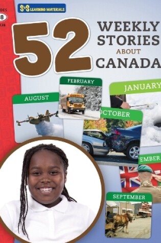 Cover of 52 Weekly Nonfiction Stories About Canada Grades 7-8