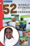 Book cover for 52 Weekly Nonfiction Stories About Canada Grades 7-8