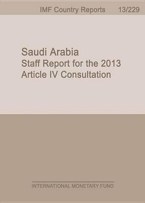 Book cover for Saudi Arabia: 2013 Article IV Consultation