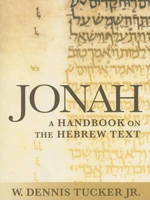 Book cover for Jonah: A Handbook on the Hebrew Text