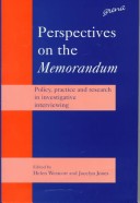 Book cover for Perspectives on the Memorandum