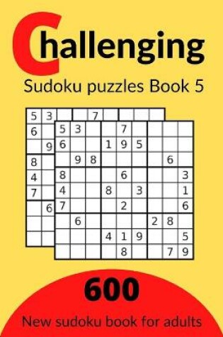 Cover of Challenging sudoku puzzles book 5