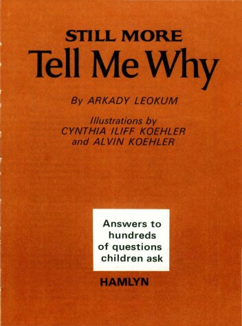 Book cover for Still More Tell Me Why