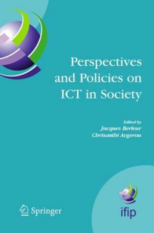 Cover of Perspectives and Policies on ICT in Society