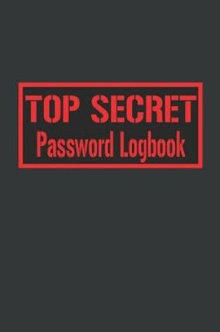 Cover of Top Secret Password Logbook