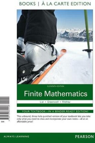 Cover of Finite Mathematics Books a la Carte Edition