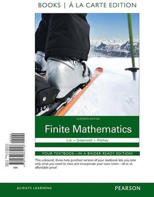 Book cover for Finite Mathematics Books a la Carte Edition