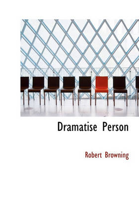 Book cover for Dramatise Person