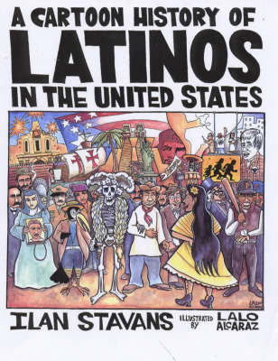 Book cover for Cartoon History of Latinos in the United States