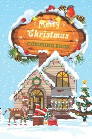 Cover of Merry Christmas Coloring Book