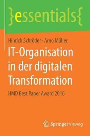 Cover of IT-Organisation in der digitalen Transformation