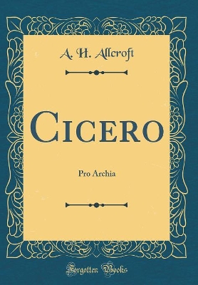 Book cover for Cicero