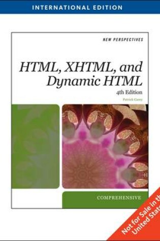 Cover of New Perspectives on HTML, XHTML, and Dynamic HTML