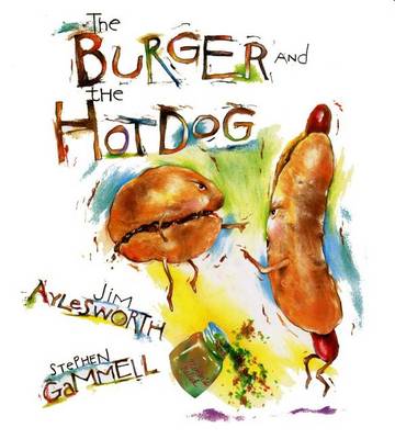 Book cover for The Burger and the Hot Dog