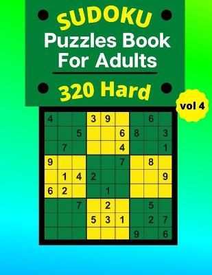 Book cover for Hard Sudoku Puzzle Book For Adults