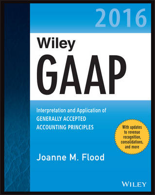 Book cover for Wiley GAAP 2016