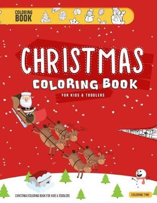 Book cover for Christmas Coloring Book