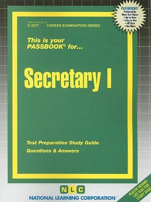 Book cover for Secretary I