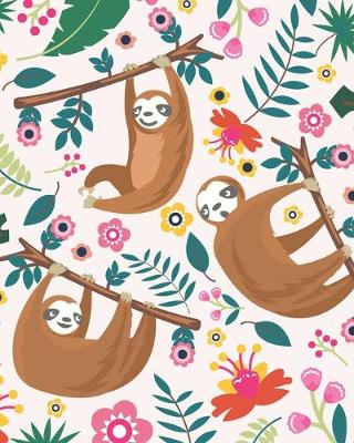 Book cover for Sloth 2020 Daily Planner with Word Scramble Puzzles