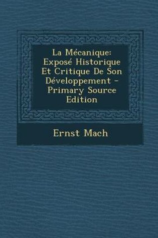 Cover of La Mecanique
