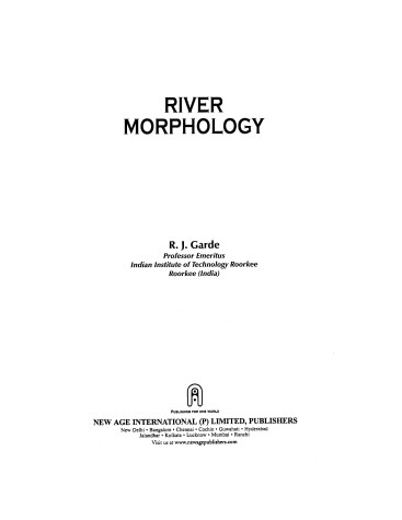 Book cover for River Morphology