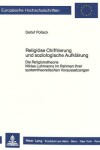 Book cover for Religioese Chiffrierung Und Soziologische Aufklaerung