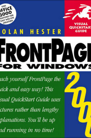 Cover of FrontPage 2000 for Windows
