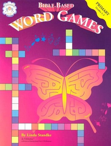 Book cover for Bible-Based Word Games Primary