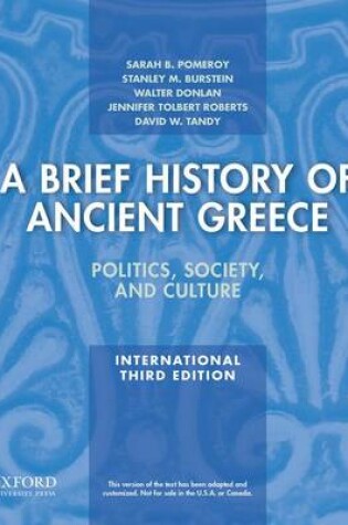Cover of A Brief History of Ancient Greece, International Edition