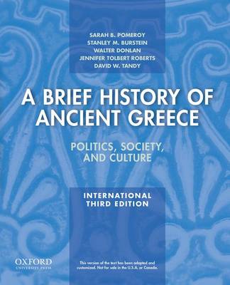 Book cover for A Brief History of Ancient Greece, International Edition