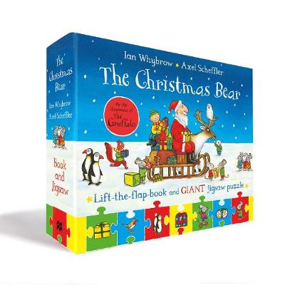 Cover of The Christmas Bear Book and Jigsaw Set