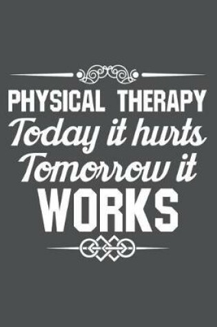 Cover of Physical Therapy Today It Hurts Tomorrow It Works