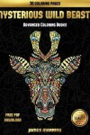 Book cover for Advanced Coloring Books (Mysterious Wild Beasts)