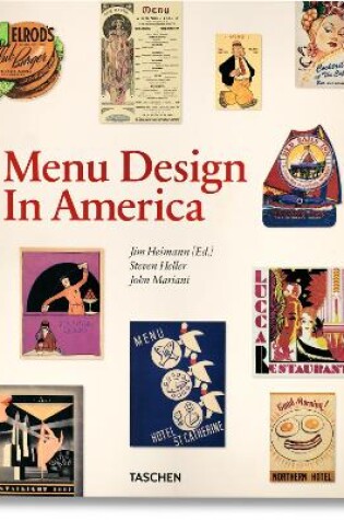 Cover of Menu Design in America