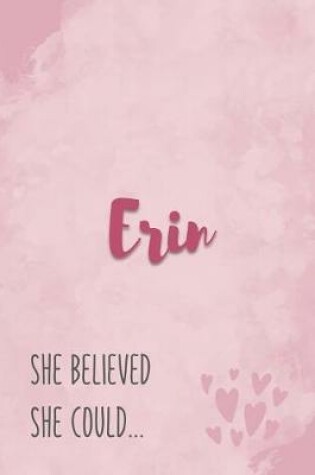 Cover of Erin She Believe She Could