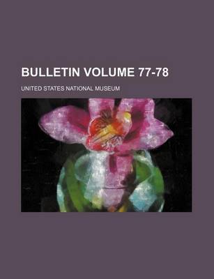 Book cover for Bulletin Volume 77-78