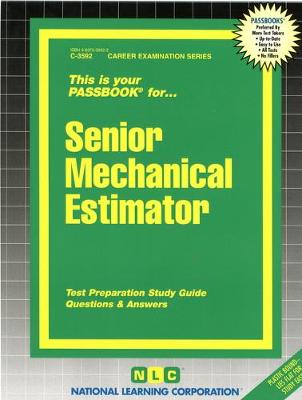 Book cover for Senior Mechanical Estimator