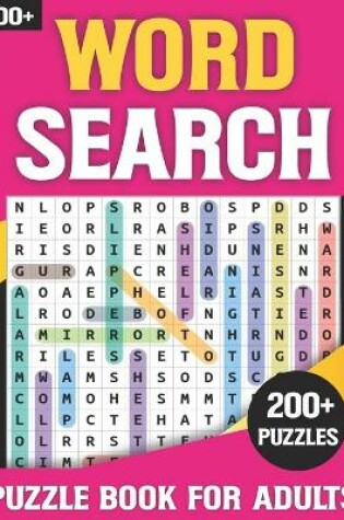 Cover of Word Search Puzzle Book for Adults