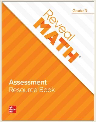 Cover of Reveal Math Assessment Resource Book, Grade 3