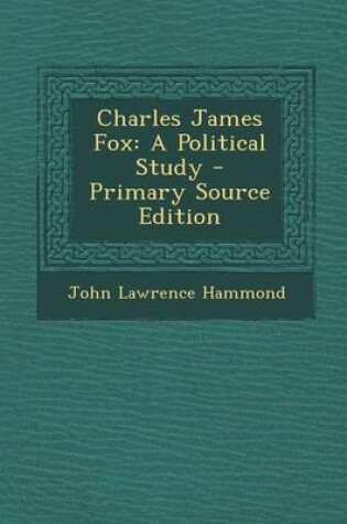 Cover of Charles James Fox